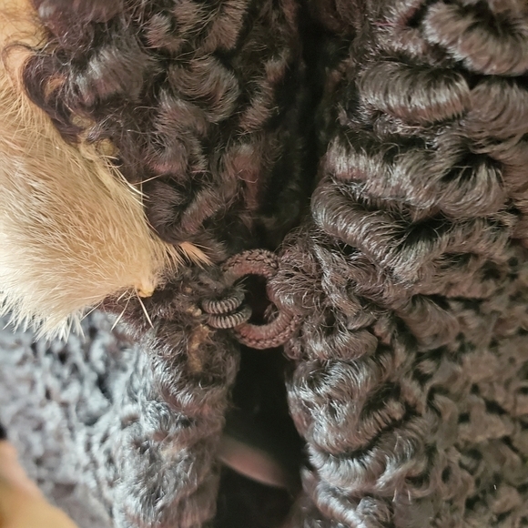 Vintage Grandmacpre Cozy Labelle Fine Furs Mink Boucle Jacket. M/L - Picture 6 of 10